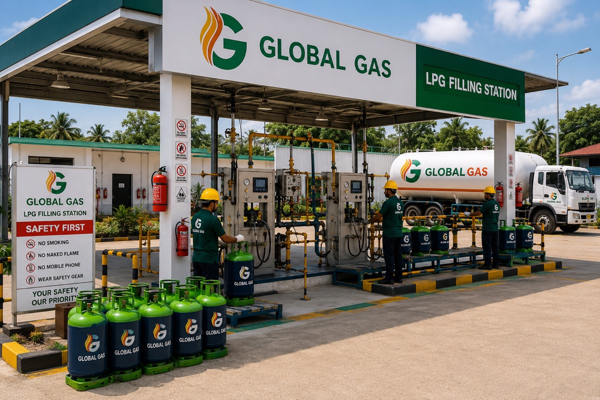 Global Gas LPG filling station safety operations